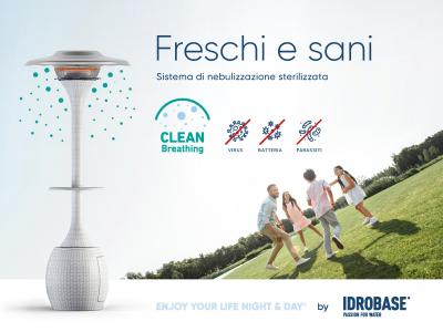 Freschi e sani sistema di nebulizzazione sterilizzata