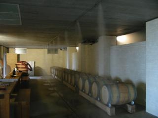 Umidificatore per cantina vinicola